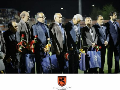 تجلیل از پیشکسوتان فوتبال رفسنجان